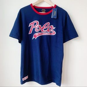 Polo Ralph Lauren | Script T-Shirt Blue - Size L